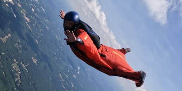 john skydiving